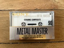 Sony Metal Master 90 2x45min Type IV Audio Cassette New Sealed