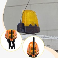 Feu d'avertissement à LED, clignotant et robuste, pour portail de jardin