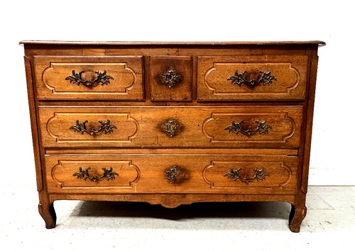 Commode louis chene - commode, xv