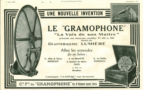 Publicité ancienne - , le