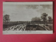 CPA Vue du Jardin des Tuileries du côté de la Grille du Pont Tournant