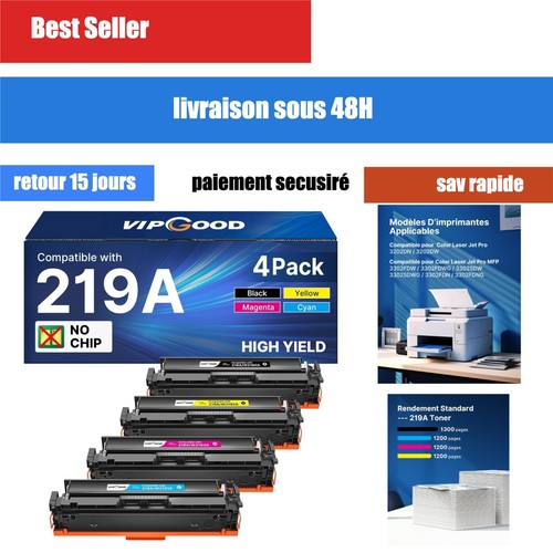 Toner compatible 219a 219x - hp,