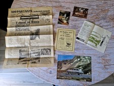 lot de 6 documents originaux