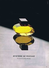 PUBLICITE ADVERTISING 114 1979 ROCHAS le Mystère parfum