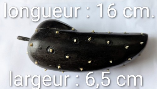 Sculpture incrustée afrique - incrustée,