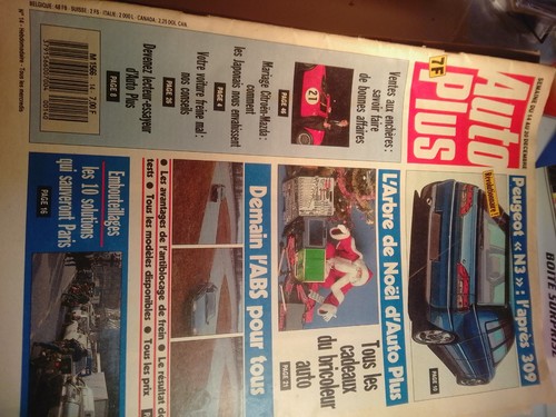 Magazine auto plus ancien - magazine,
