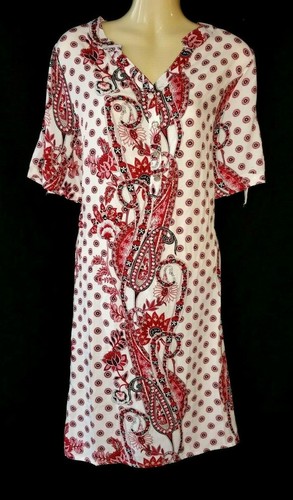 Tunique robe indienne - robe, blanche