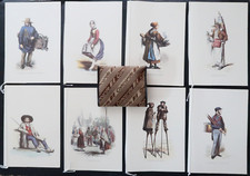 Concorde Série Compléte 8 Menu Paris New York 1986 Air France Etat Neuf