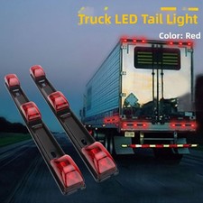 Feu arrière 12 volts 9 LED rouge camion remorque barre étanche IP67 feu stop f