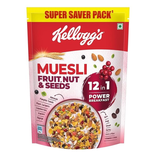 Kellogg muesli fruit nut - nut, &