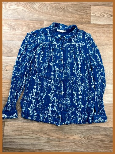 Chemise bleue motifs - chemise, ba&sh
