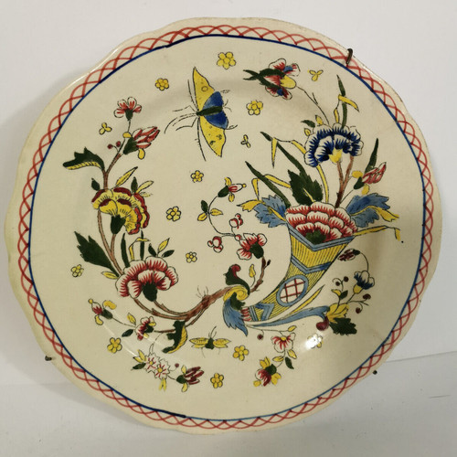 Ancienne assiette dessert en - assiette,