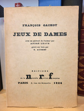 GACHOT (François) | Jeux de Dames | Numéroté