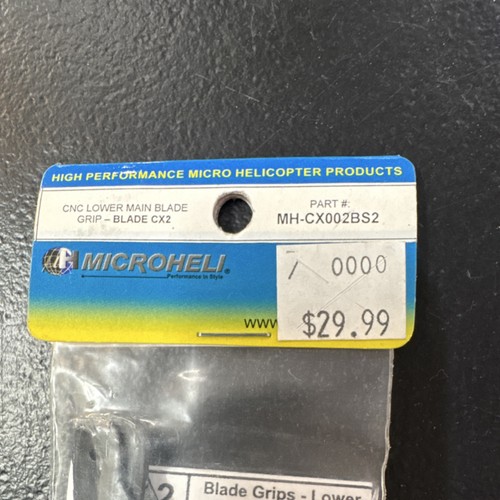 Microheli cnc lower main blade - microheli,