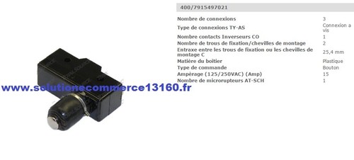 Micro contact microrupteur - micro,