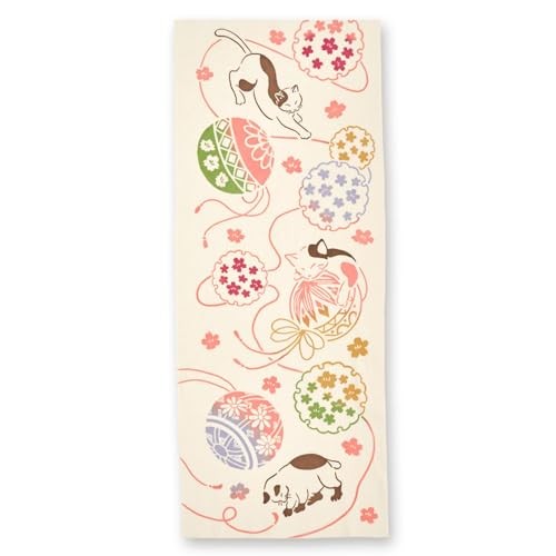 Tapisserie coton tenugui - coton,