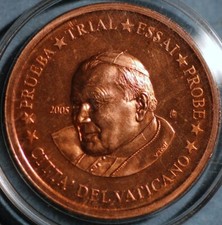 Vatican 5 centimes d'euro 2005