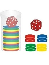 Pack de 5 dés échelles Ludo