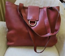 LANCEL sac Cabas Vintage En