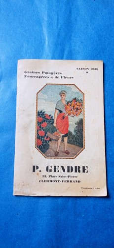 Ancien catalogue graines - catalogue,