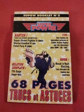 SUPER POWER SUPOW N°5 LE GUIDE 7th SAGA STREET FIGHTER ASTUCES SNES NINTENDO FR