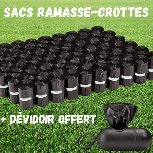Sacs ramasse crottes chien - de,