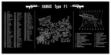 Tapis nettoyage famas type - de,