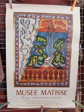 Affiche Musée Matisse Nice 1980 Originale
