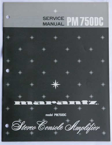 Marantz pm750dc stereo - pm750dc, console