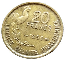 Monnaie France 20 Francs 1950