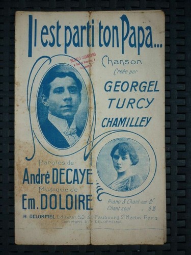 Partition andré decaye em - partition:, decaye-em