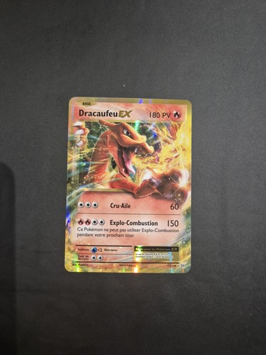 Carte pokémon dracaufeu ex - pokémon, :