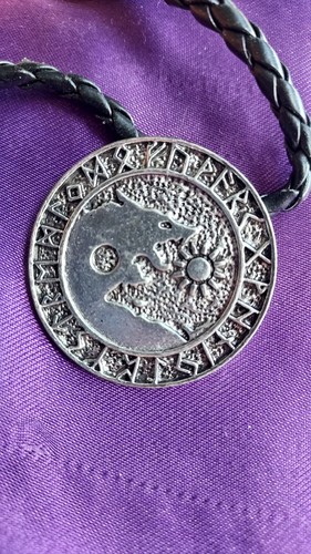 Collier avec pendentif tête - pendentif,