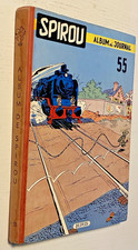 Reliure Recueil Album du journal SPIROU N° 55 - 1955 - Bel Etat. Cote BDM 200 €