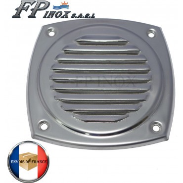 Grille inox 125x125mm - inox,