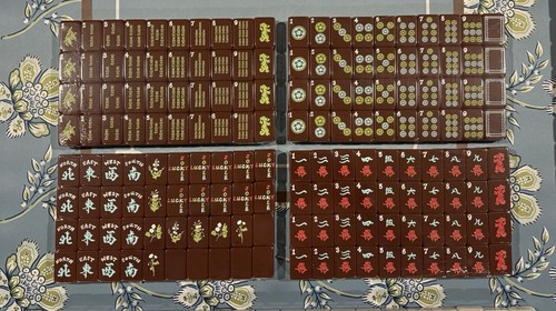 Mahjong tiles new - mahjong, tiles,