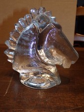 Sculpture tête de cheval en