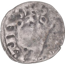 [#342957] Pièce de monnaie, France, Touraine, Denier Tournois, env. 1150-1200, Saint-Martin d