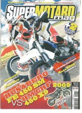 SUPERMOTARD N°36 HUSABERG FE 450 SM / HM CRF 450 X9 / HUSQVANA 610SMi / 600 XT