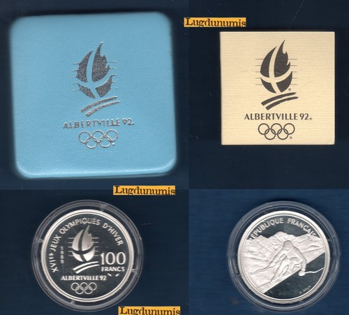Coffret 100 francs - 100, argent