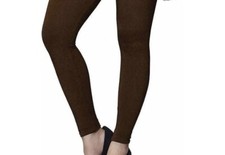 Legging Thermique Pantalon Long Coton Chaud Épais Doux Femme - Taille 1/2