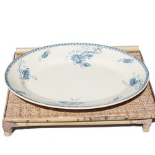 Ancien grand plat ovale 41 cm