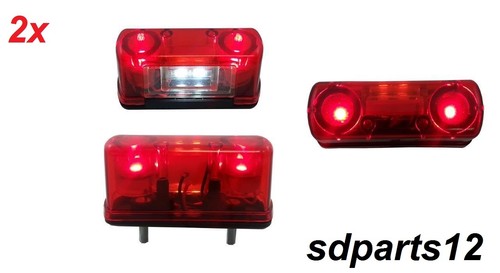 24v led feux plaque - 12/24v,