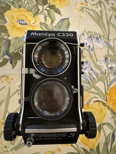 Mamiya c330s blue dot - c330s, plus