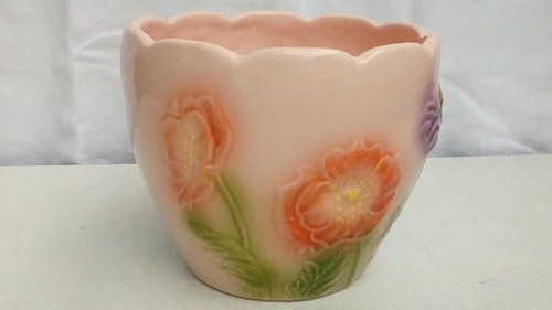 Cache pot faience - cache, en