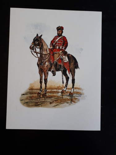 Affiche hussard cavalerie - affiche,
