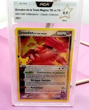 Groudon De La Team Magma TM Vs TA - PSA 9,5 - Carte Pokemon 