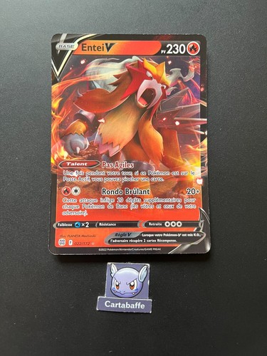 Carte pokémon entei - carte,