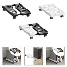 Support d'unité centrale rétractable stable avec roulettes universelles,