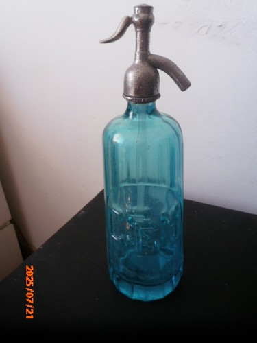 Joli siphon bleu - siphon, c